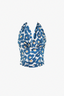 Top Halter Amapola Azul