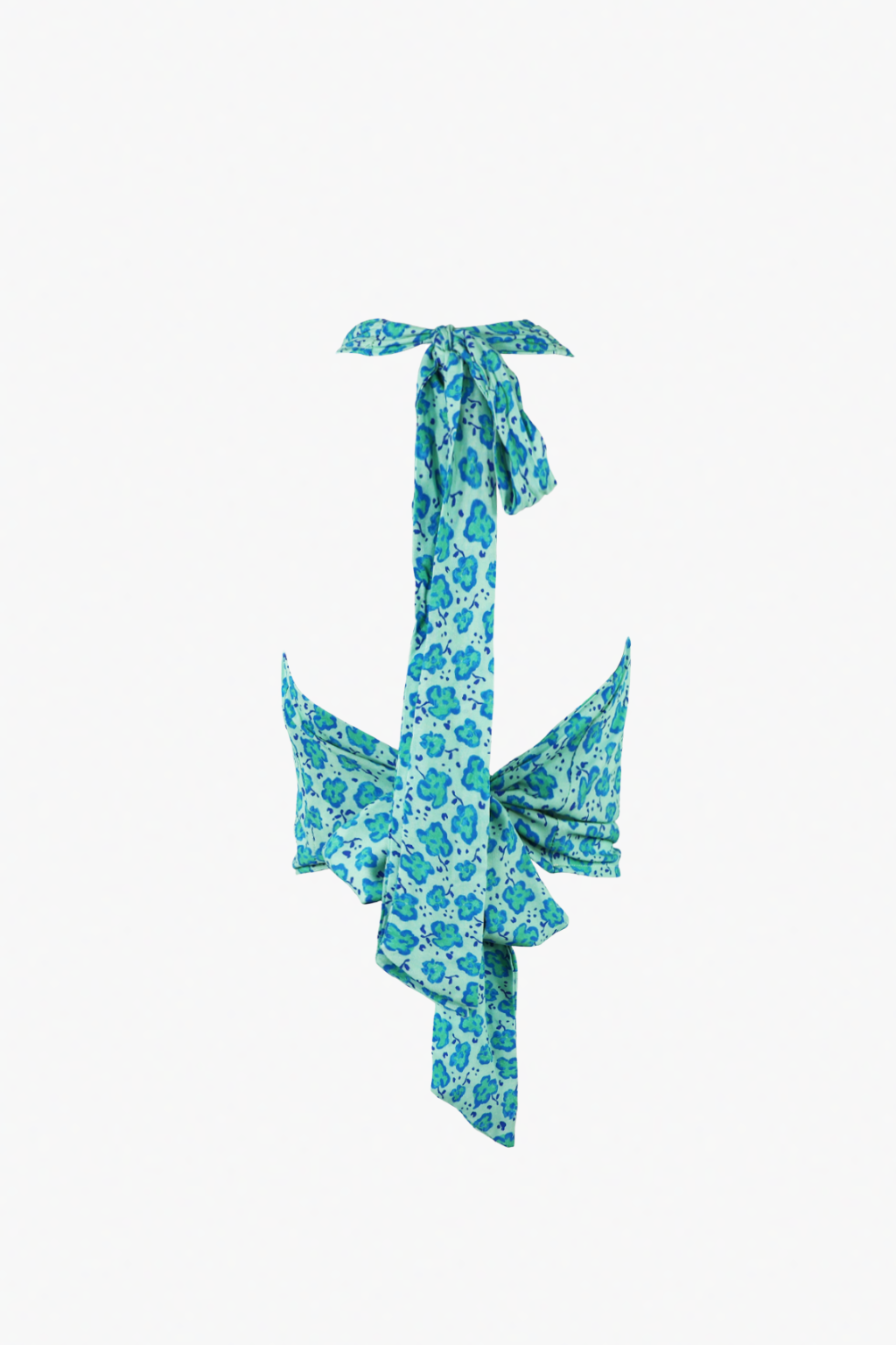 Top Halter Lirio Azul