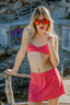 Sporty Banana Cabana Top - Only includes top