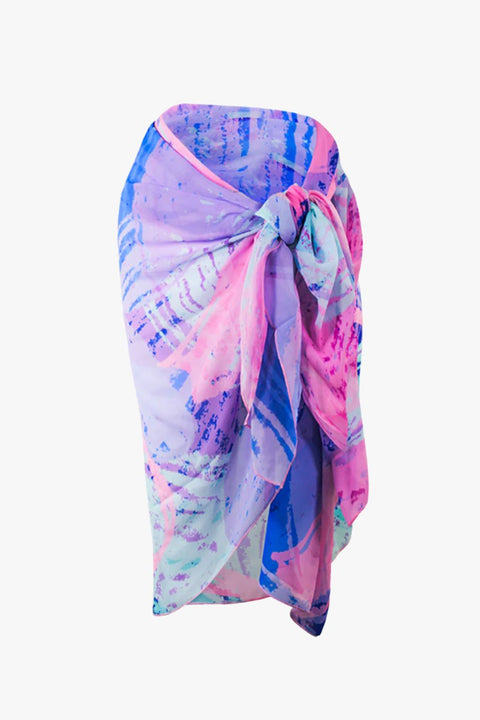 Handmade Sarong with Exclusive Fabrics - Pink