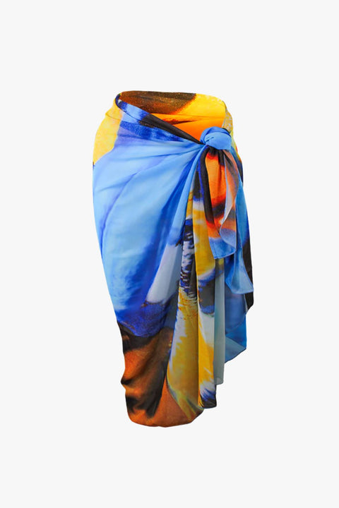 Handmade Sarong with Exclusive Fabrics - Butterfly