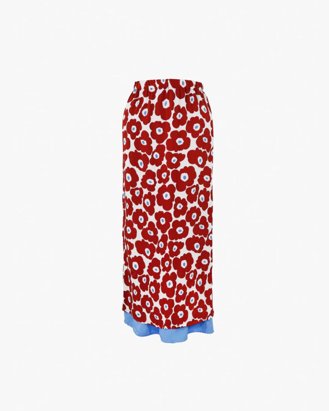 Falda Amapola Roja