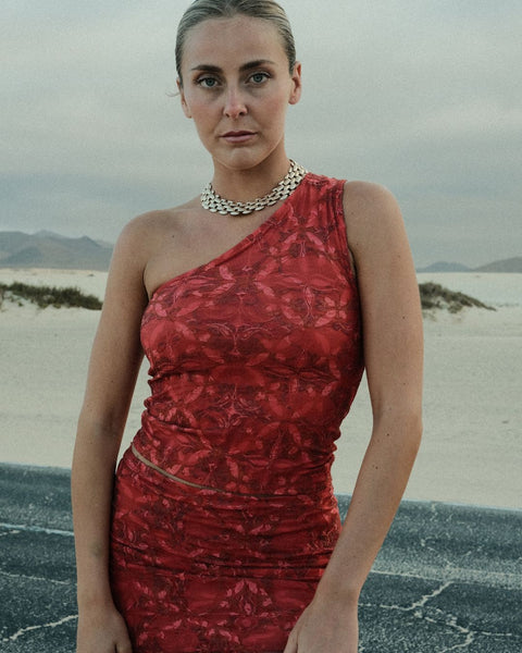 Top Asimétrico Peonia