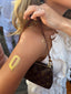 Quelton Gold Tattoo or Decal - Letter Q