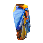 Handmade Sarong with Exclusive Fabrics - Butterfly