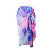 Handmade Sarong with Exclusive Fabrics - Pink